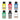büst Artdeco Acrylfarben-Set 6x75 ml - Leuchtende Farben