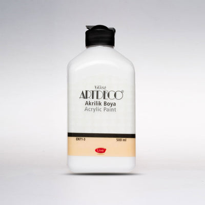 büst Artdeco Acrylfarbe 500 ml -Weiß