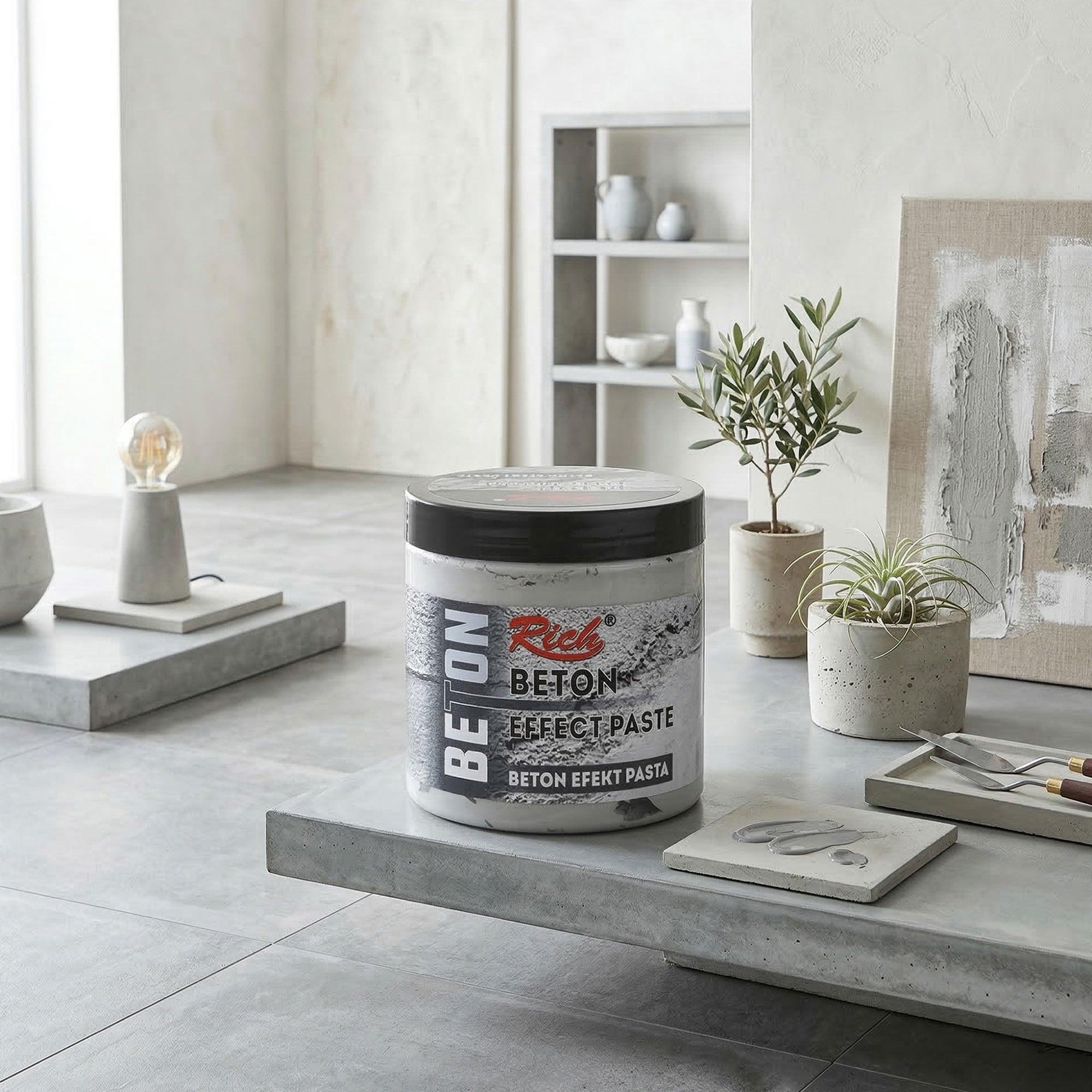 Beton-Effekt Paste