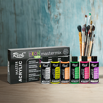 Neon Acrylfarben