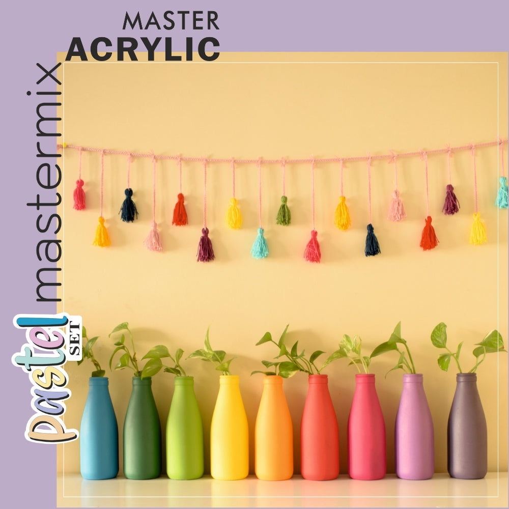RICH MASTERMIX Pastel Acrylfarben-Set 6 Farben - 60 ml