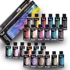 RICH MASTERMIX Acrylfarben 24 Farben Set - 60 ml