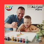 FUNNY KIDS Acrylfarben-Set 12 Farben - 25 ml