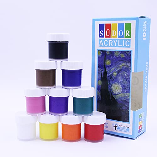 Südor Acrylfarben Set 10x20 Ml