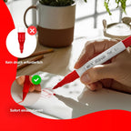 ART-X Acryl Marker Set - 12 Farben, Doppelspitzen, Für Kreative & Künstler