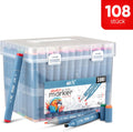ART-X Doppelspitzen Marker Set - 108 Farben, Profi Sketch Marker
