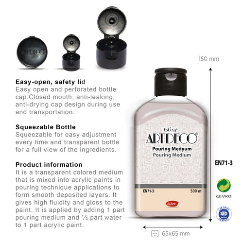 büst Artdeco Pouring Medium - 500 ml