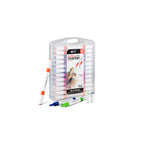 ART-X Acryl Marker Set - 36 Farben, Doppelspitzen, Für Profis & Künstler