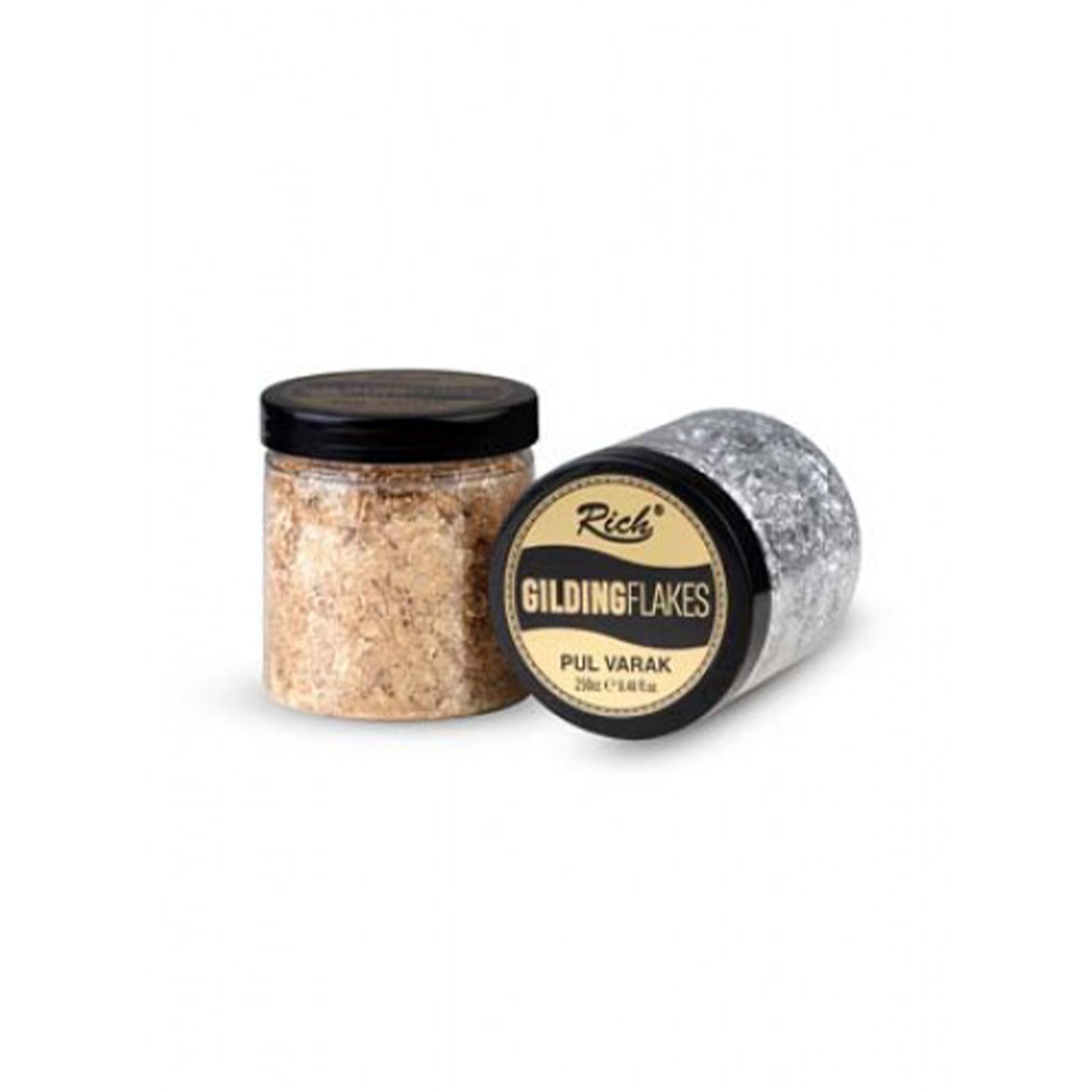 Rich Gilding Flakes Metallic Deko-Flocken - 250 ml