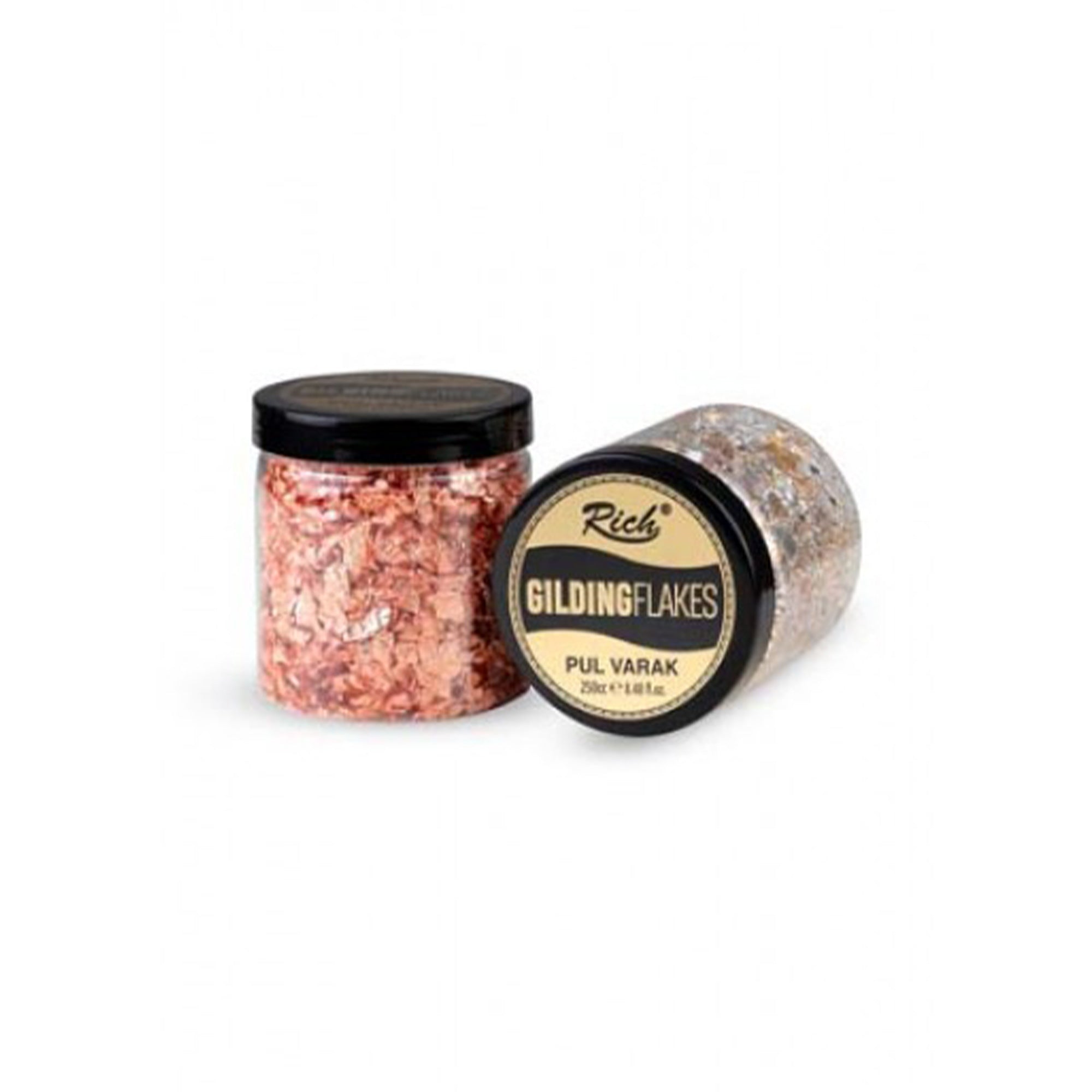 Rich Gilding Flakes Metallic Deko-Flocken - 250 ml