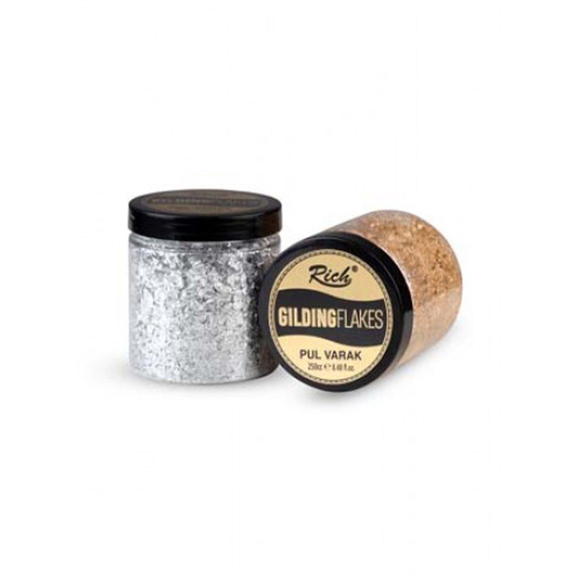 Rich Gilding Flakes Metallic Deko-Flocken - 250 ml