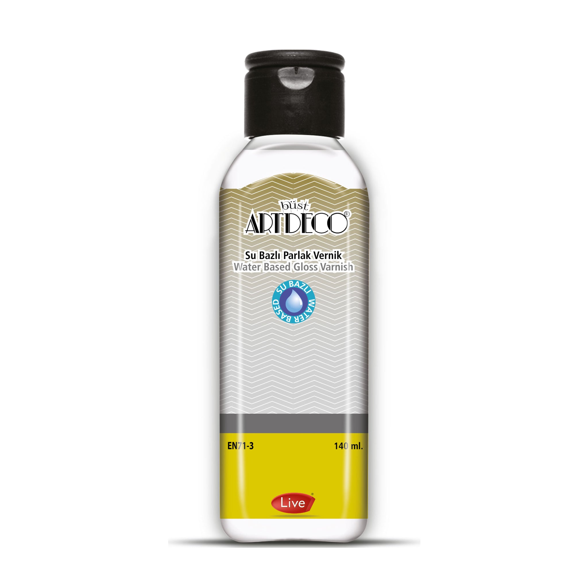 büst Artdeco SMF-Y-073R-001-140Ml Glanzlack auf Wasserbasis
