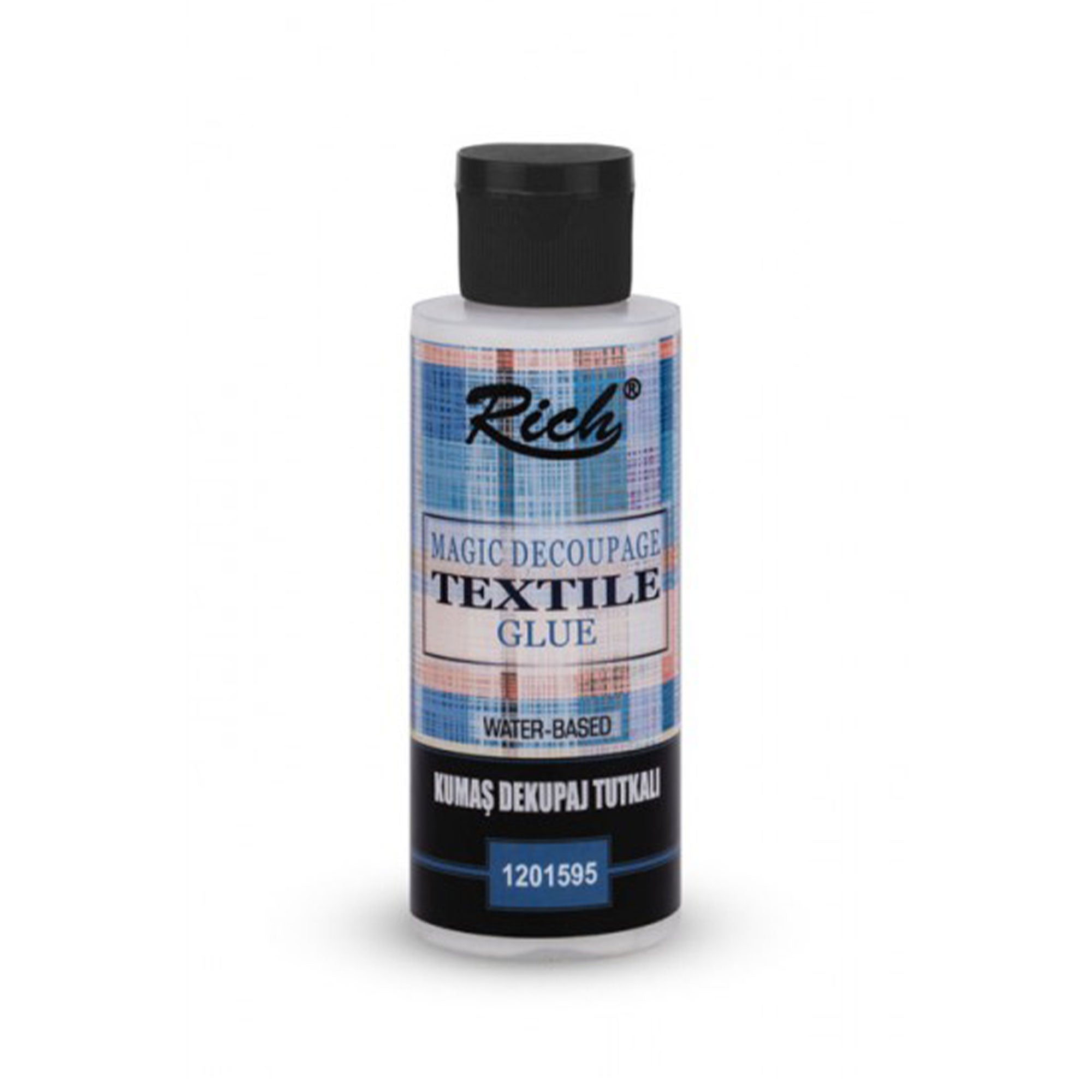 Rich Magic Decoupage Textile Glue - 120ml/250ml Transparenter