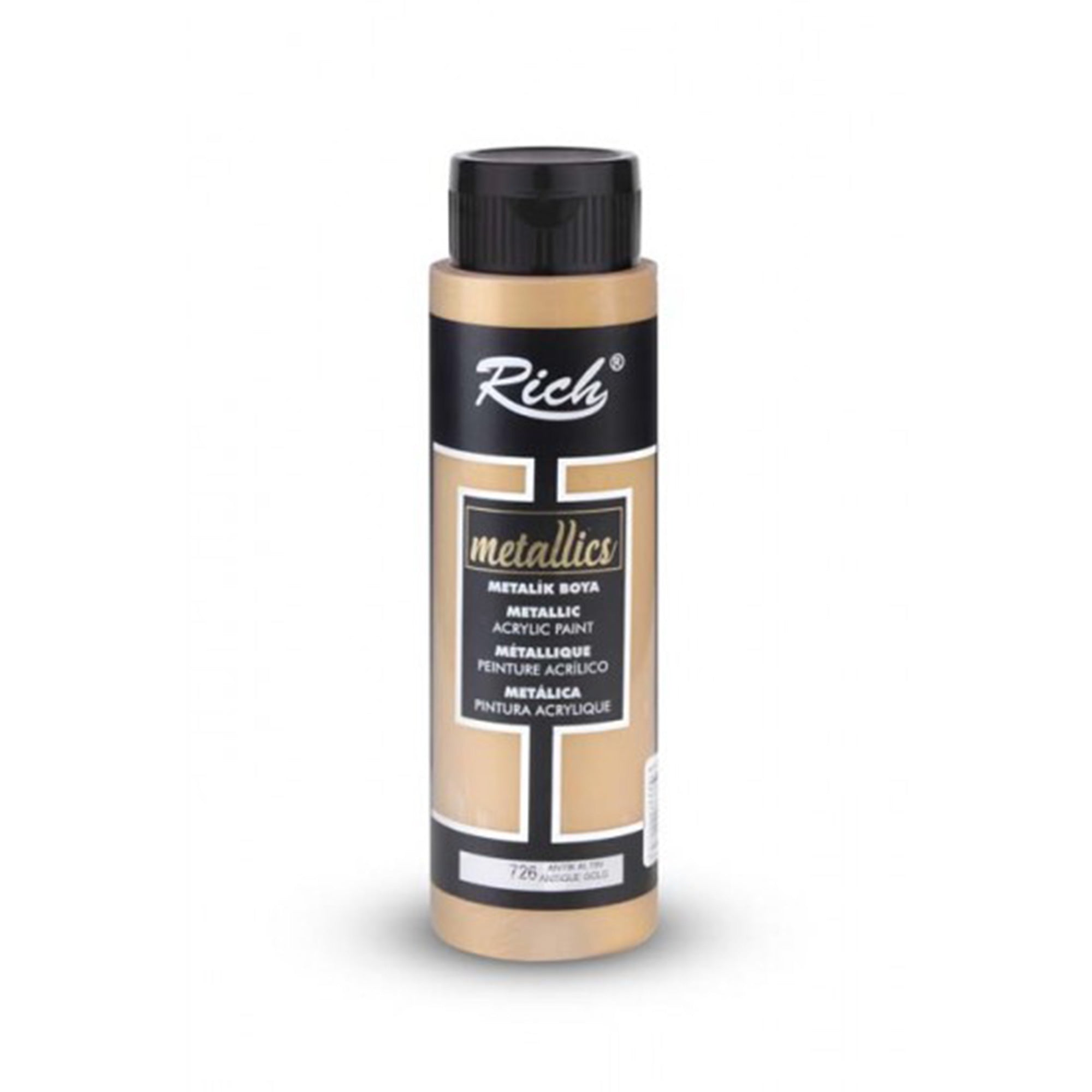 Rich Metallics Effektfarbe Paint - 25 / 60 / 120 / 500 ml - Uber 10 Farben