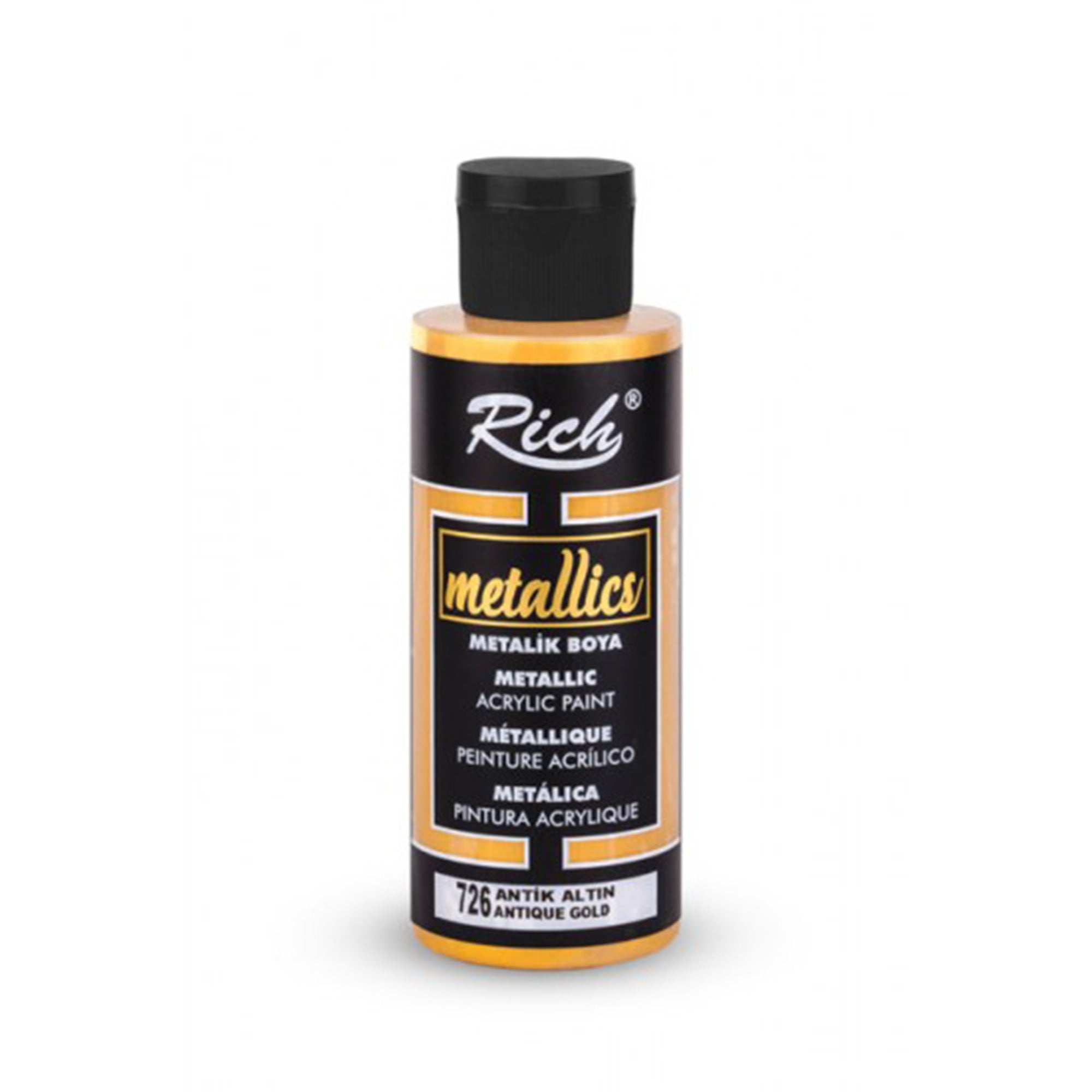 Rich Metallics Effektfarbe Paint - 25 / 60 / 120 / 500 ml - Uber 10 Farben