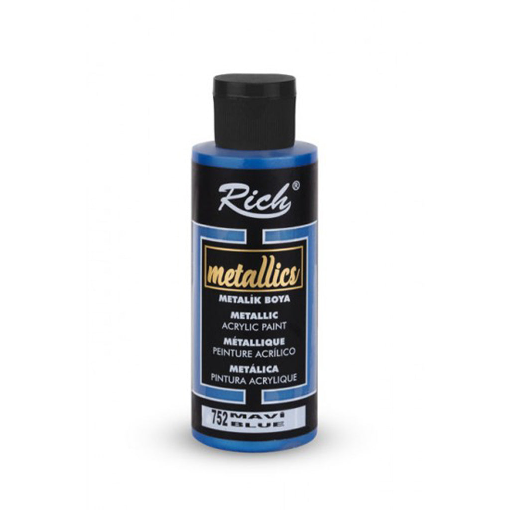 Rich Metallics Effektfarbe Paint - 25 / 60 / 120 / 500 ml - Uber 10 Farben