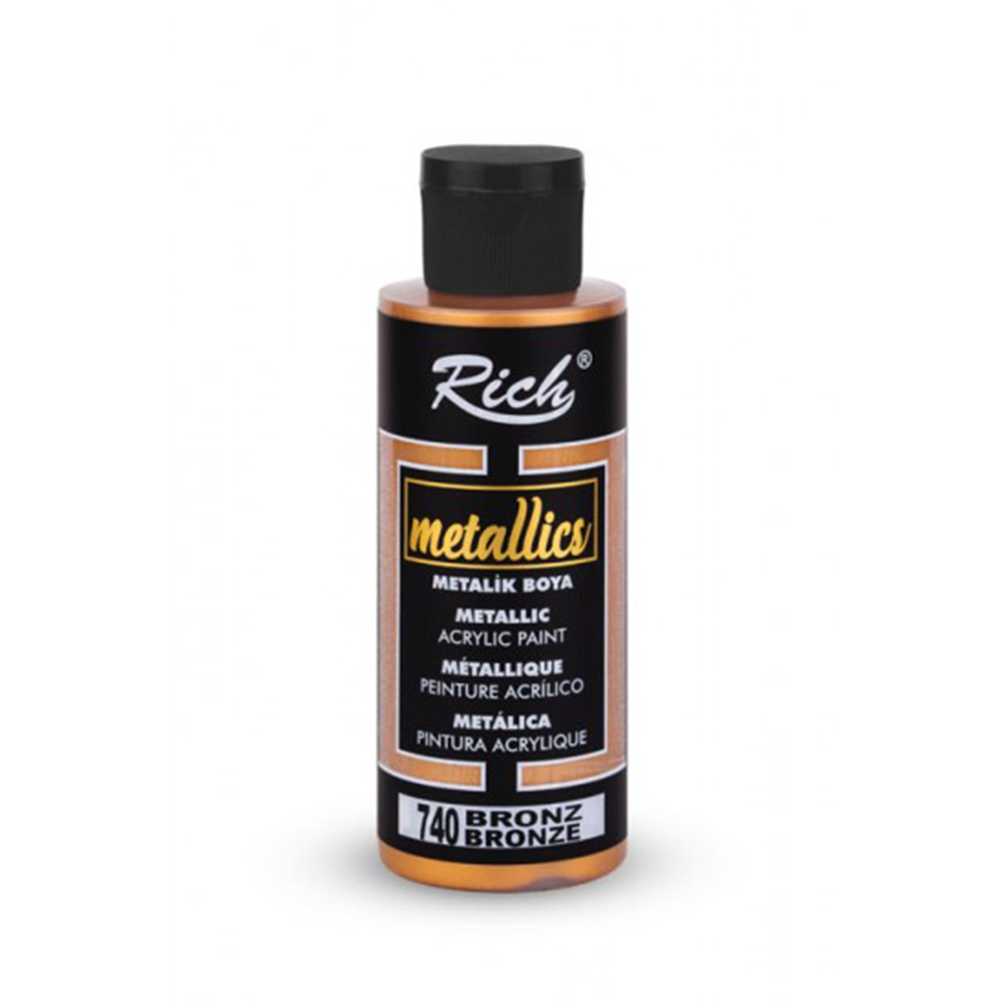 Rich Metallics Effektfarbe Paint - 25 / 60 / 120 / 500 ml - Uber 10 Farben
