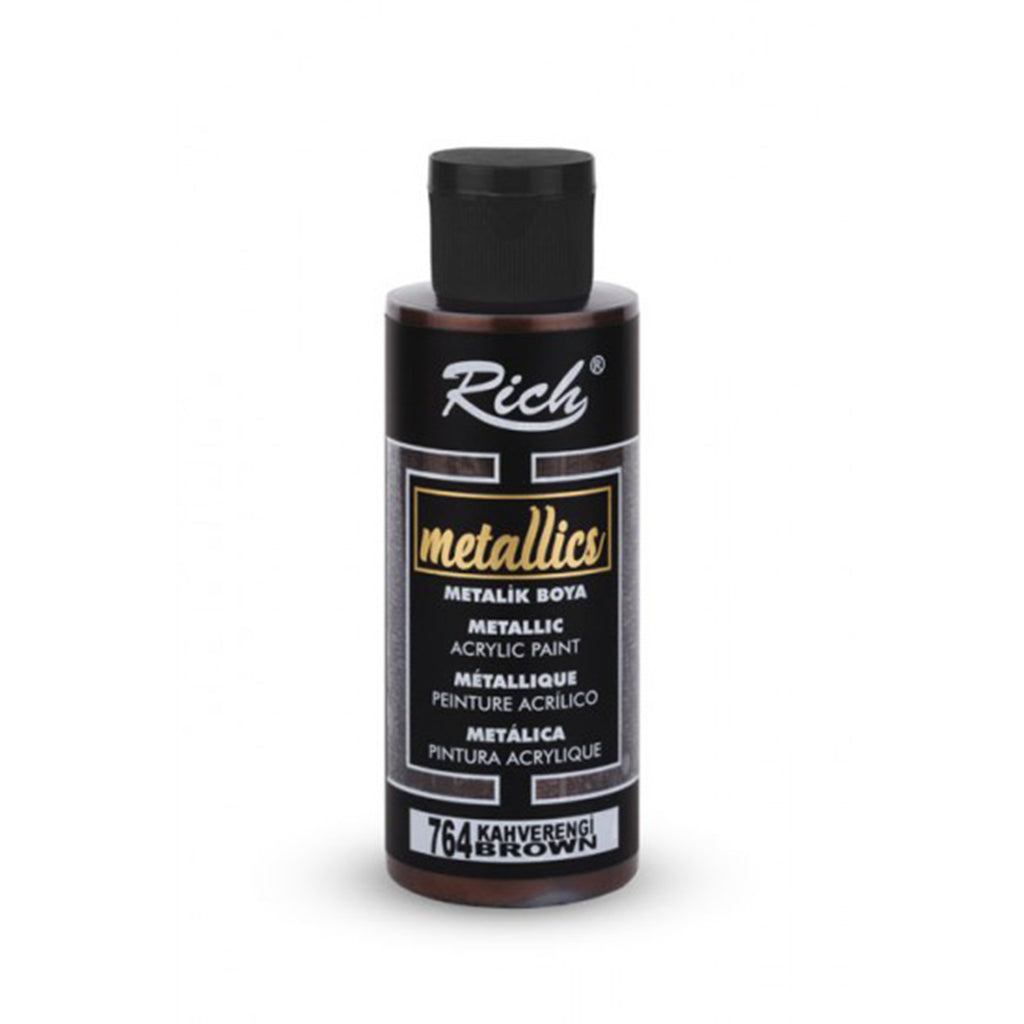 Rich Metallics Effektfarbe Paint - 25 / 60 / 120 / 500 ml - Uber 10 Farben