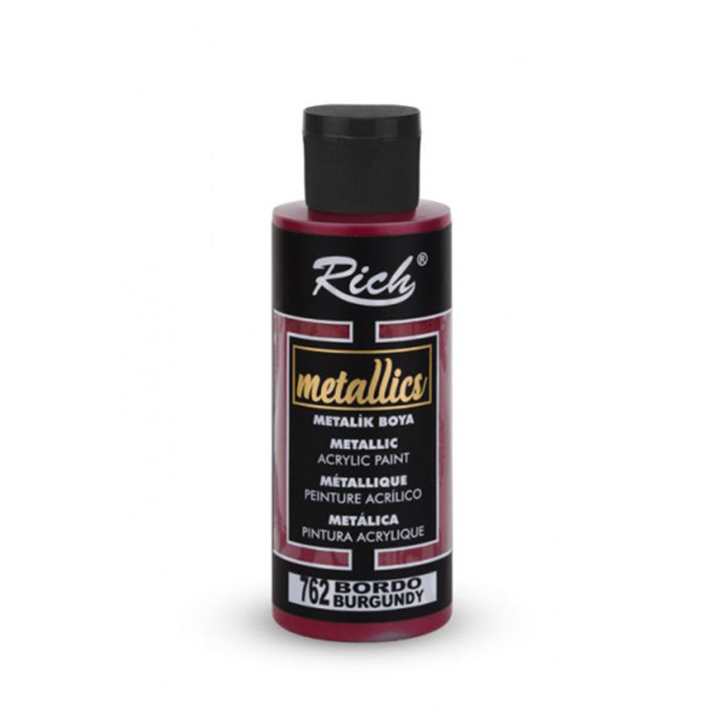 Rich Metallics Effektfarbe Paint - 25 / 60 / 120 / 500 ml - Uber 10 Farben