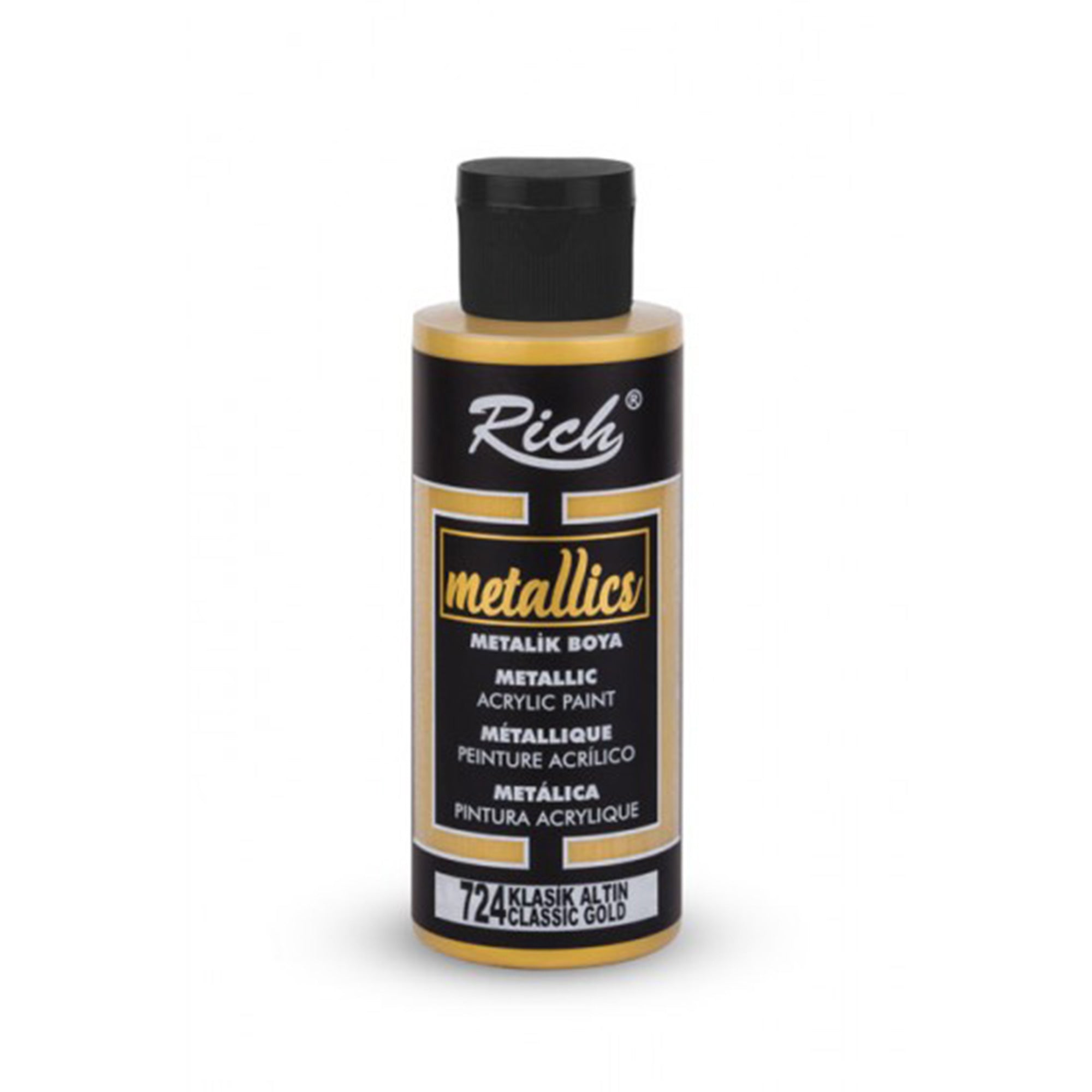 Rich Metallics Effektfarbe Paint - 25 / 60 / 120 / 500 ml - Uber 10 Farben
