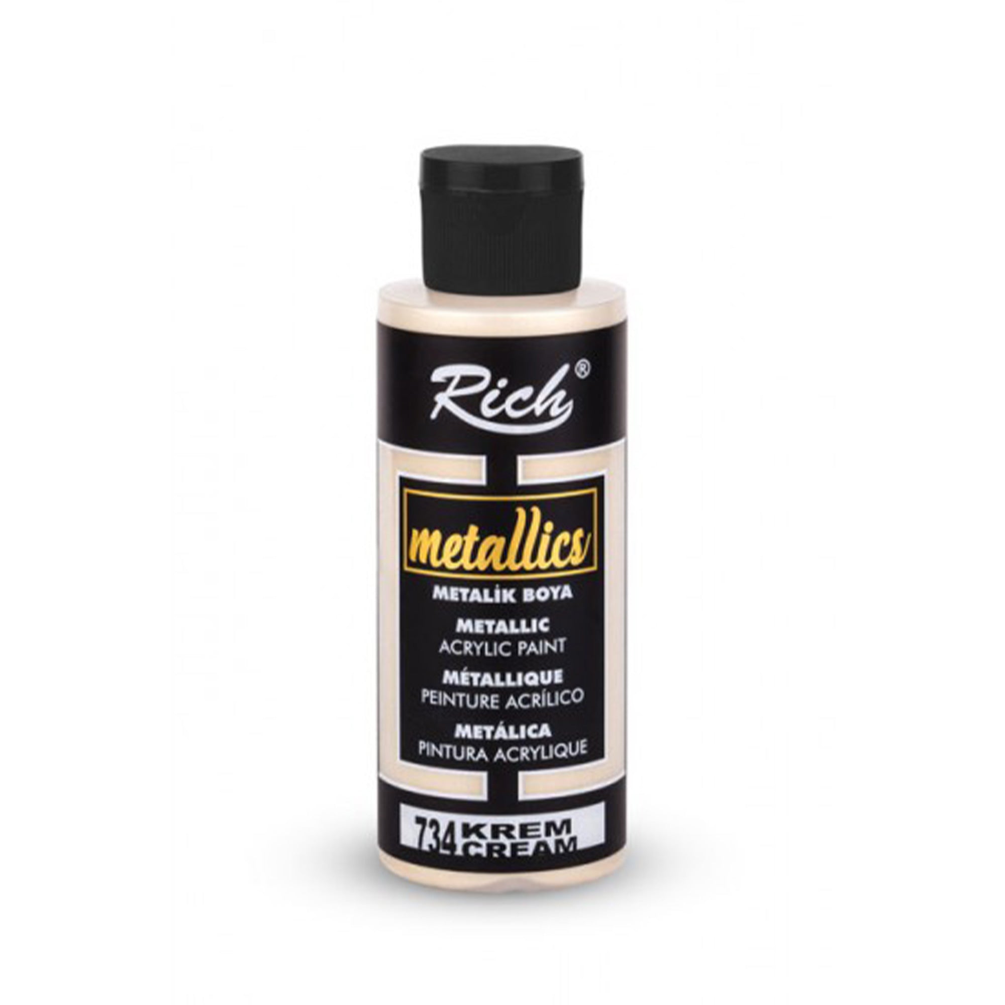 Rich Metallics Effektfarbe Paint - 25 / 60 / 120 / 500 ml - Uber 10 Farben