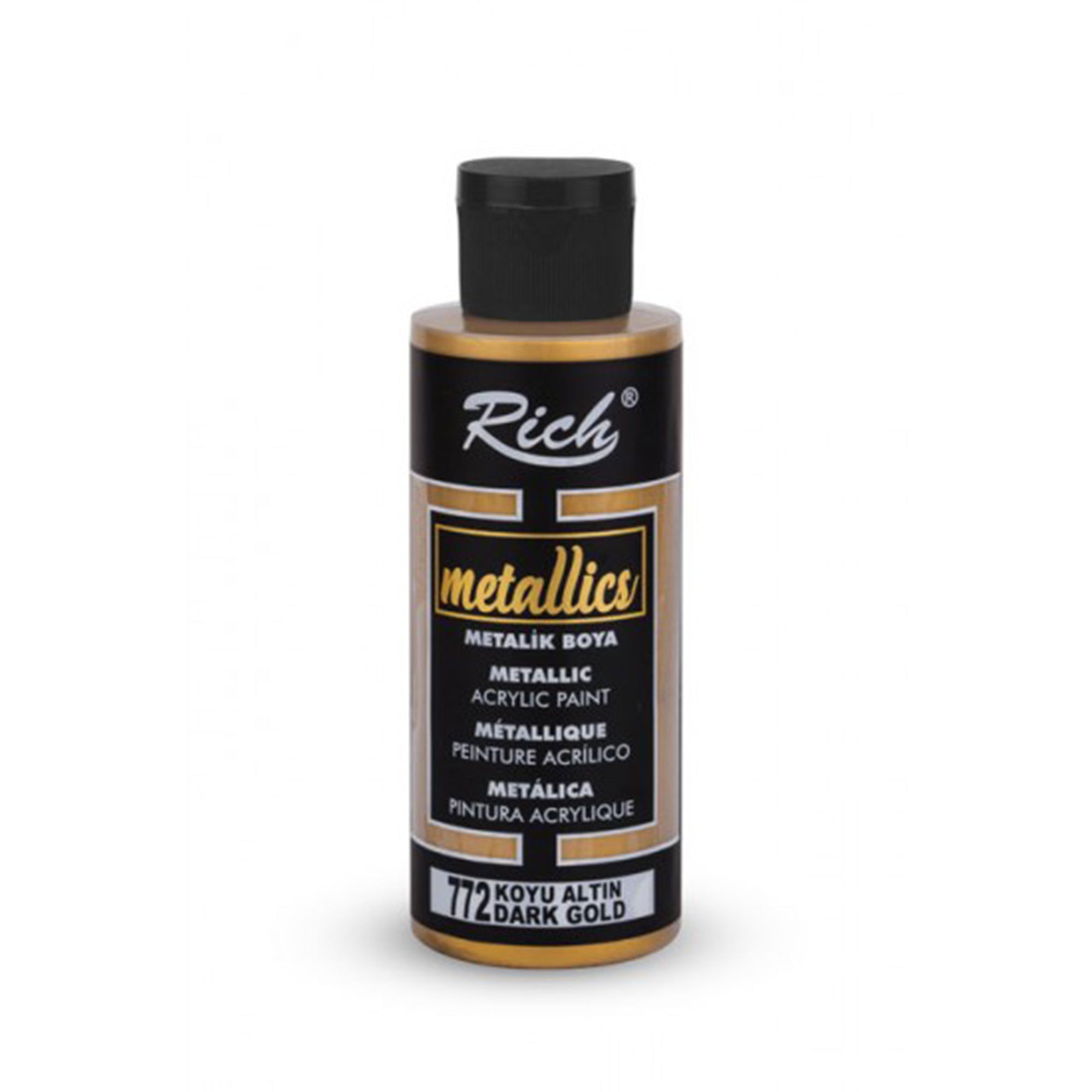 Rich Metallics Effektfarbe Paint - 25 / 60 / 120 / 500 ml - Uber 10 Farben