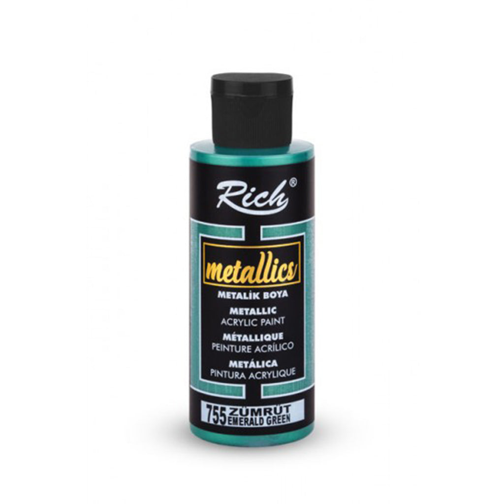 Rich Metallics Effektfarbe Paint - 25 / 60 / 120 / 500 ml - Uber 10 Farben