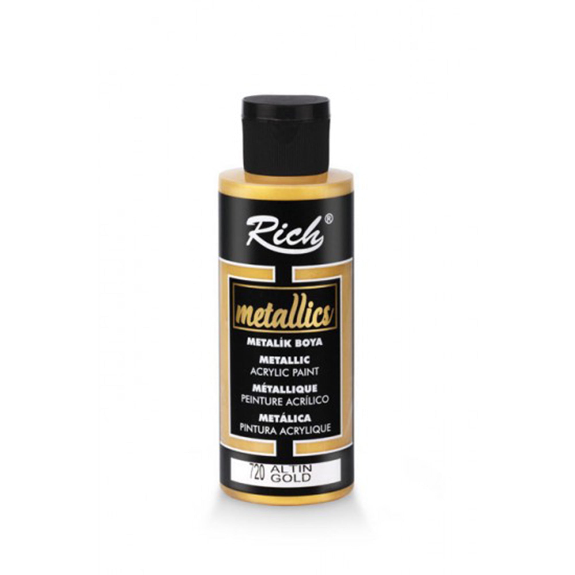 Rich Metallics Effektfarbe Paint - 25 / 60 / 120 / 500 ml - Uber 10 Farben