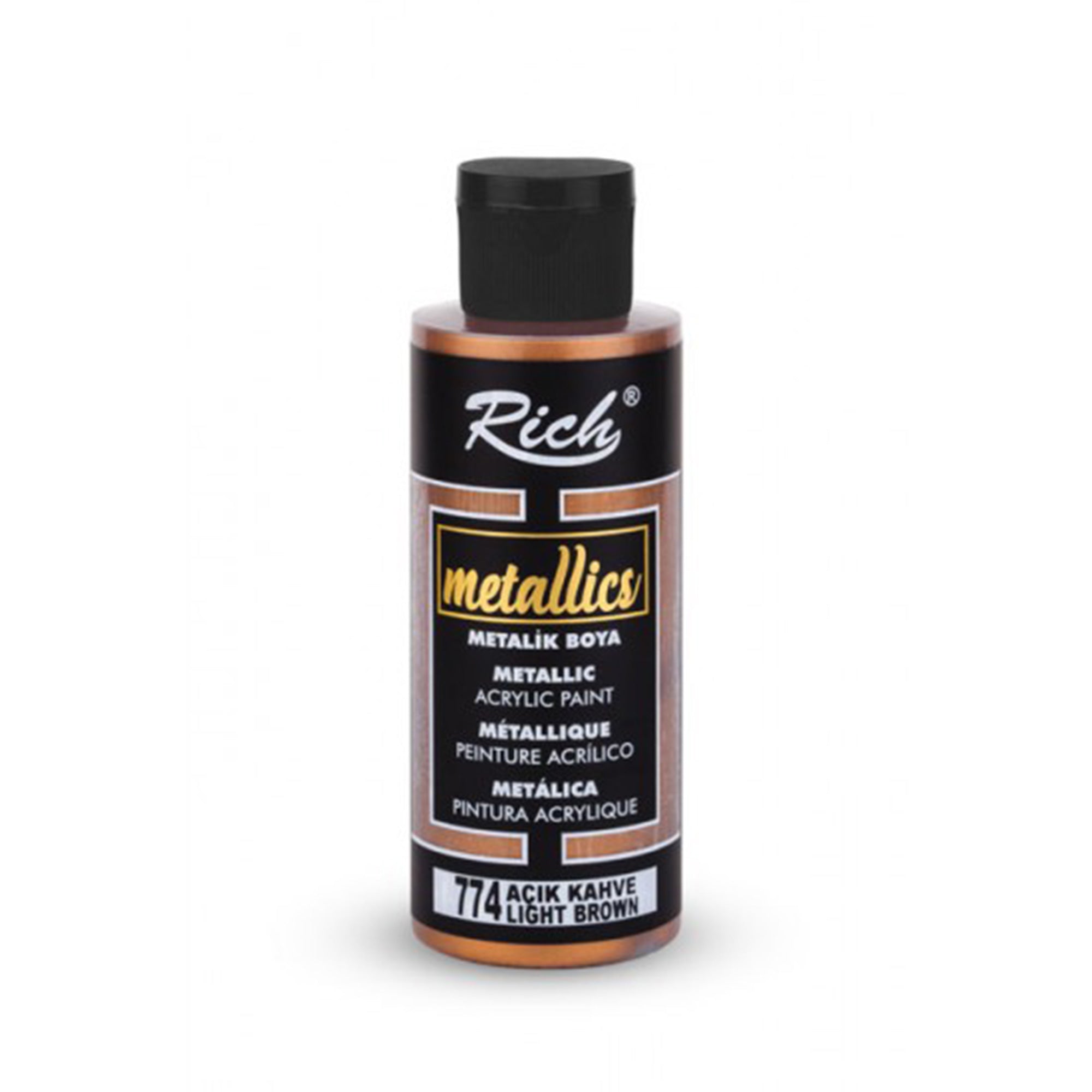 Rich Metallics Effektfarbe Paint - 25 / 60 / 120 / 500 ml - Uber 10 Farben
