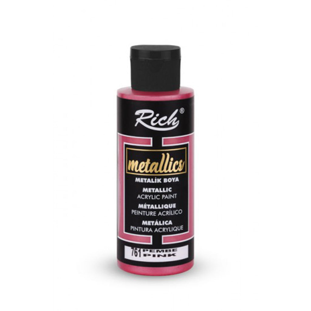 Rich Metallics Effektfarbe Paint - 25 / 60 / 120 / 500 ml - Uber 10 Farben