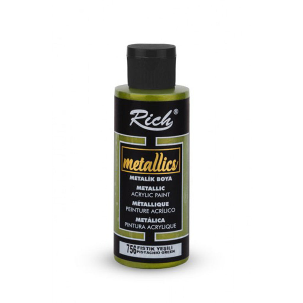 Rich Metallics Effektfarbe Paint - 25 / 60 / 120 / 500 ml - Uber 10 Farben