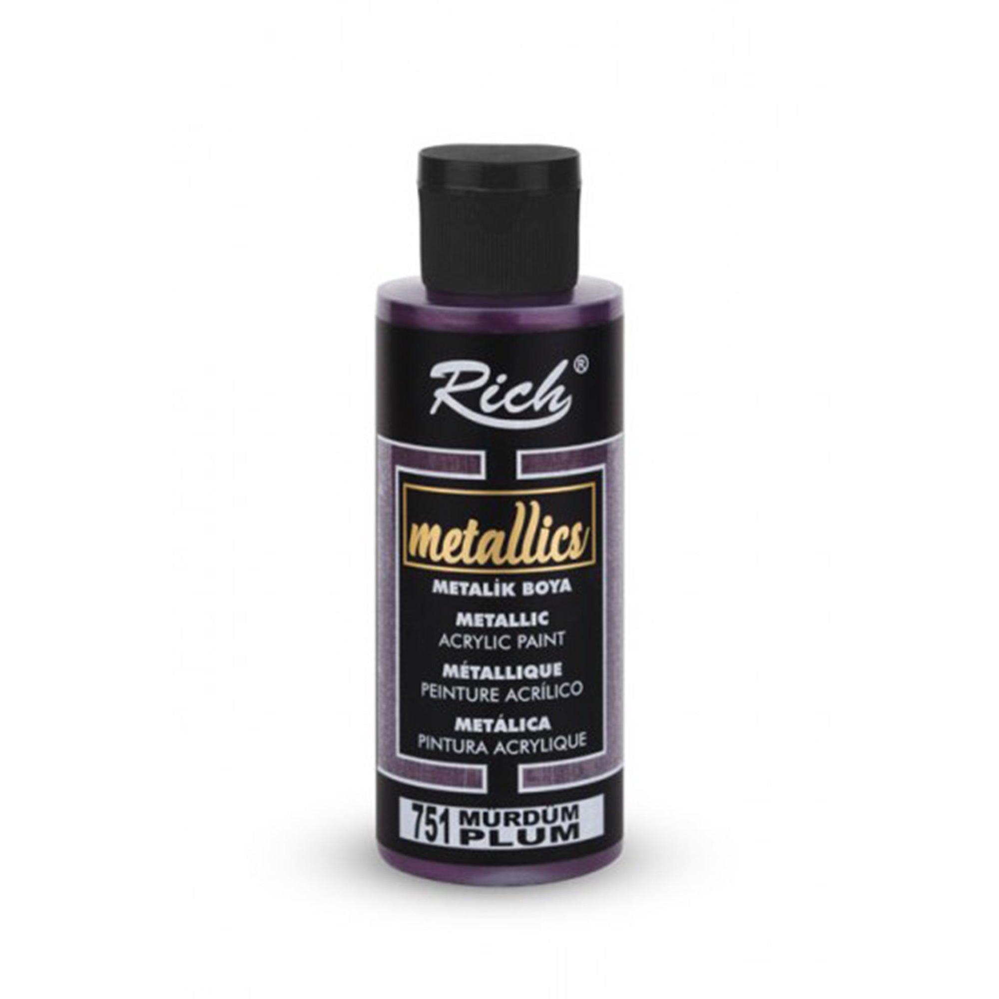 Rich Metallics Effektfarbe Paint - 25 / 60 / 120 / 500 ml - Uber 10 Farben