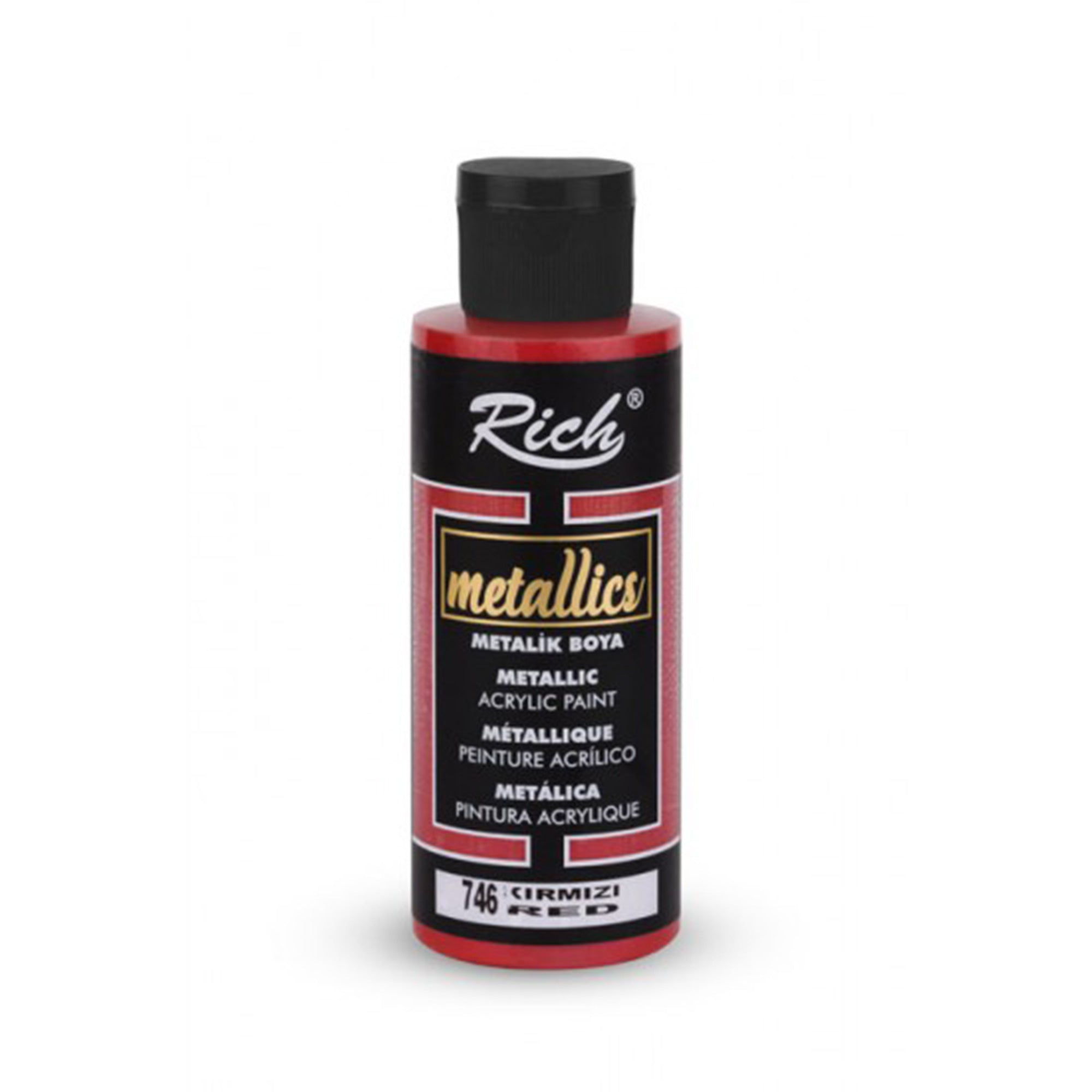 Rich Metallics Effektfarbe Paint - 25 / 60 / 120 / 500 ml - Uber 10 Farben