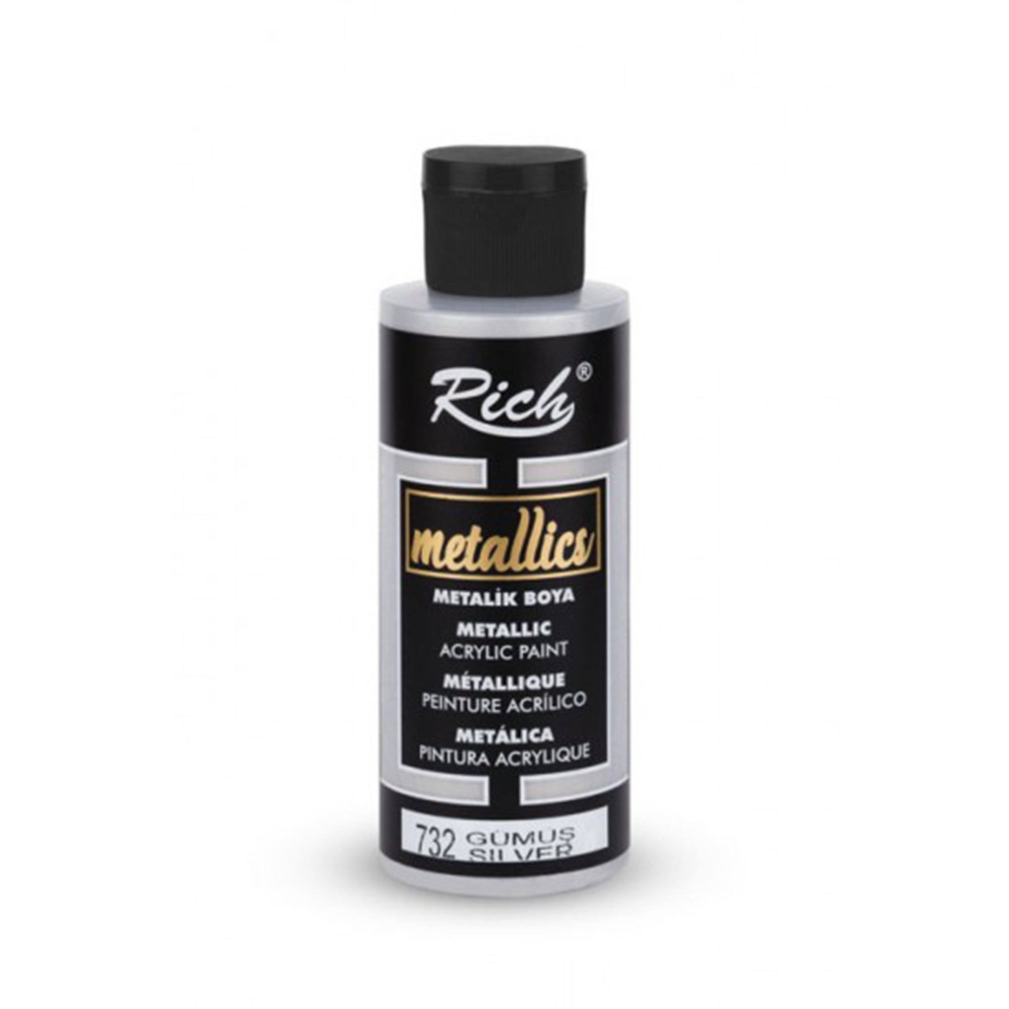 Rich Metallics Effektfarbe Paint - 25 / 60 / 120 / 500 ml - Uber 10 Farben