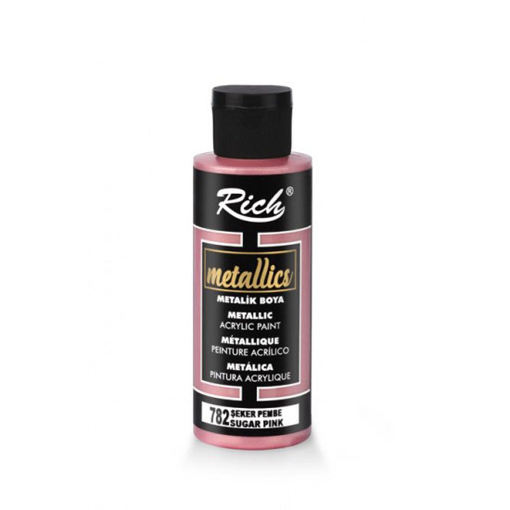 Rich Metallics Effektfarbe Paint - 25 / 60 / 120 / 500 ml - Uber 10 Farben
