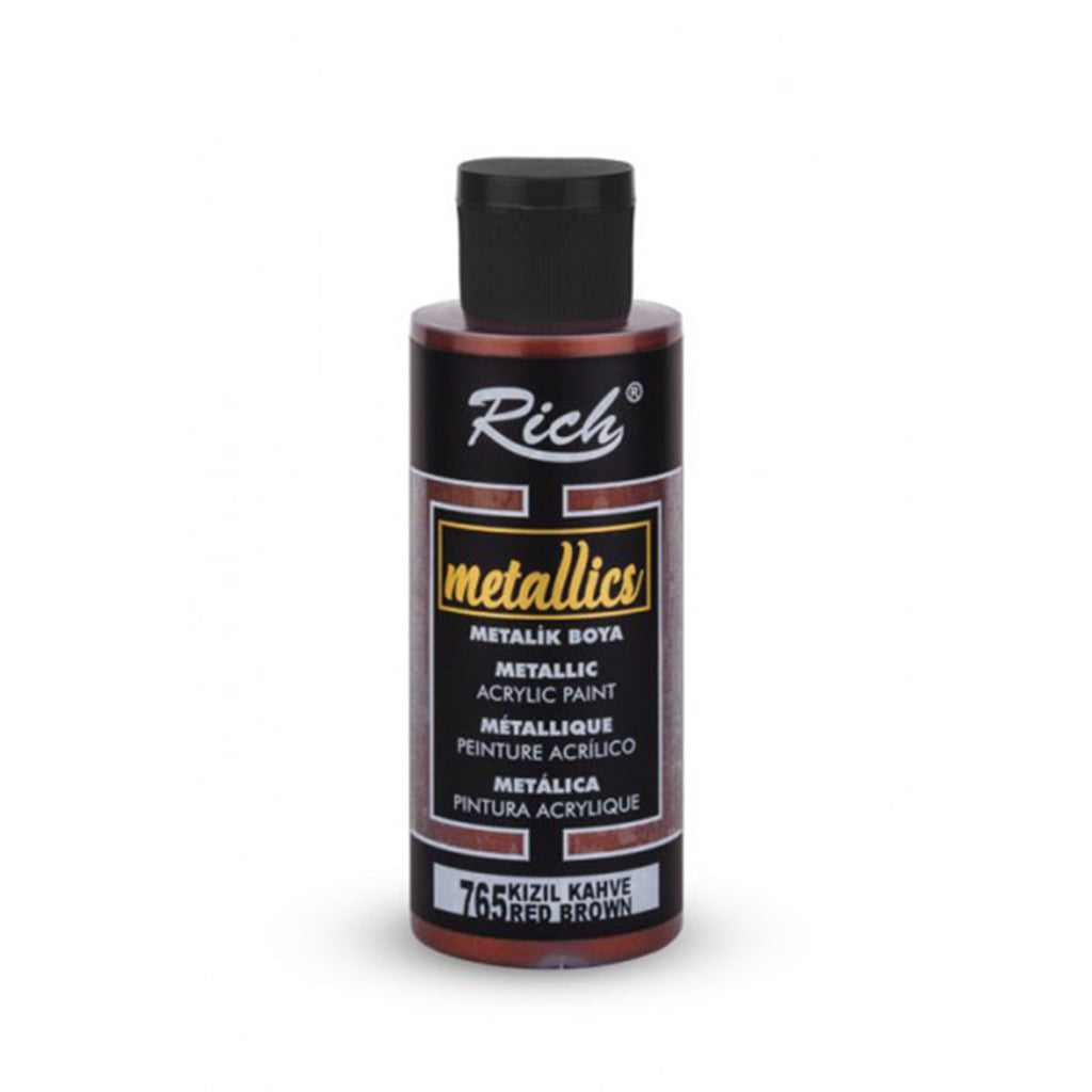 Rich Metallics Effektfarbe Paint - 25 / 60 / 120 / 500 ml - Uber 10 Farben