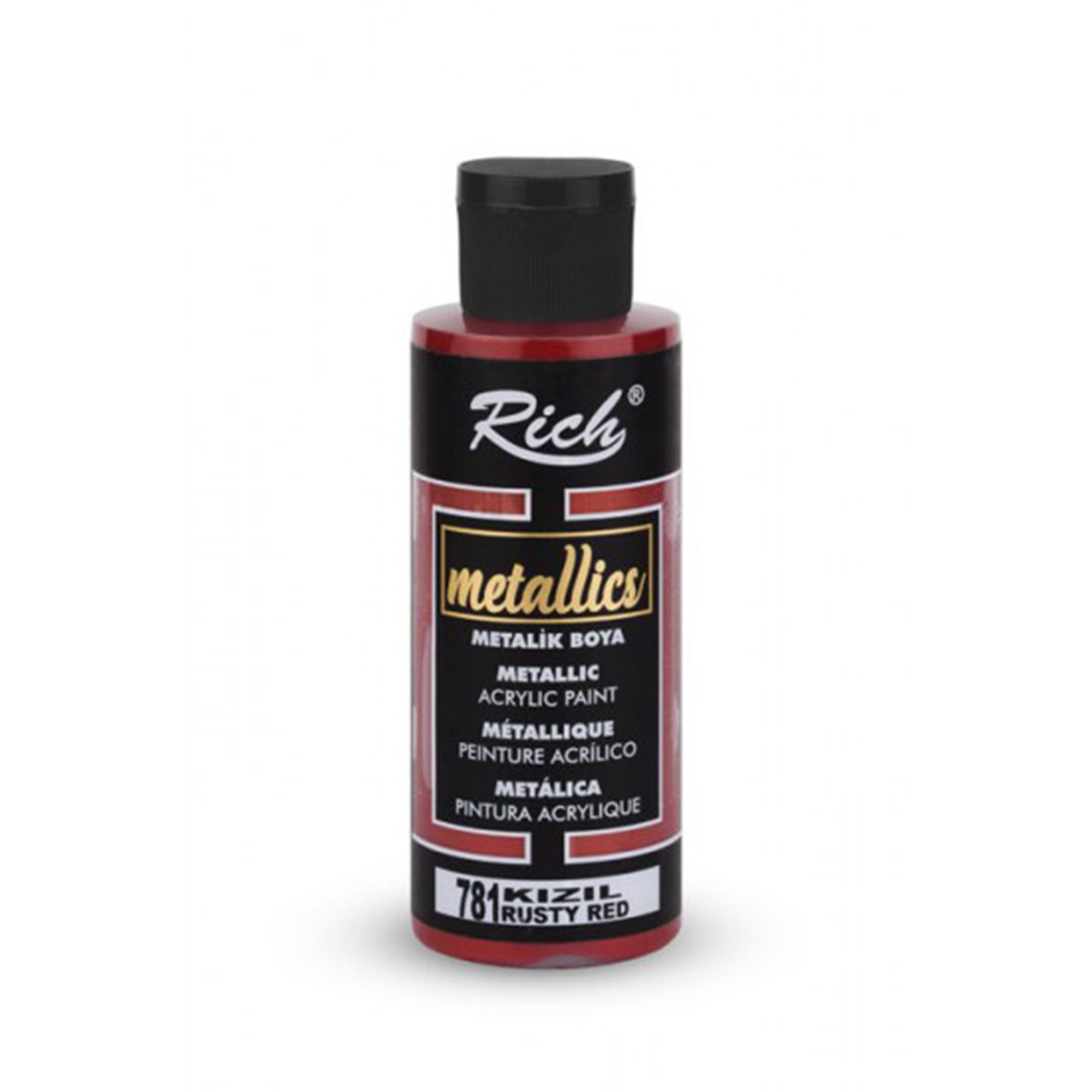 Rich Metallics Effektfarbe Paint - 25 / 60 / 120 / 500 ml - Uber 10 Farben