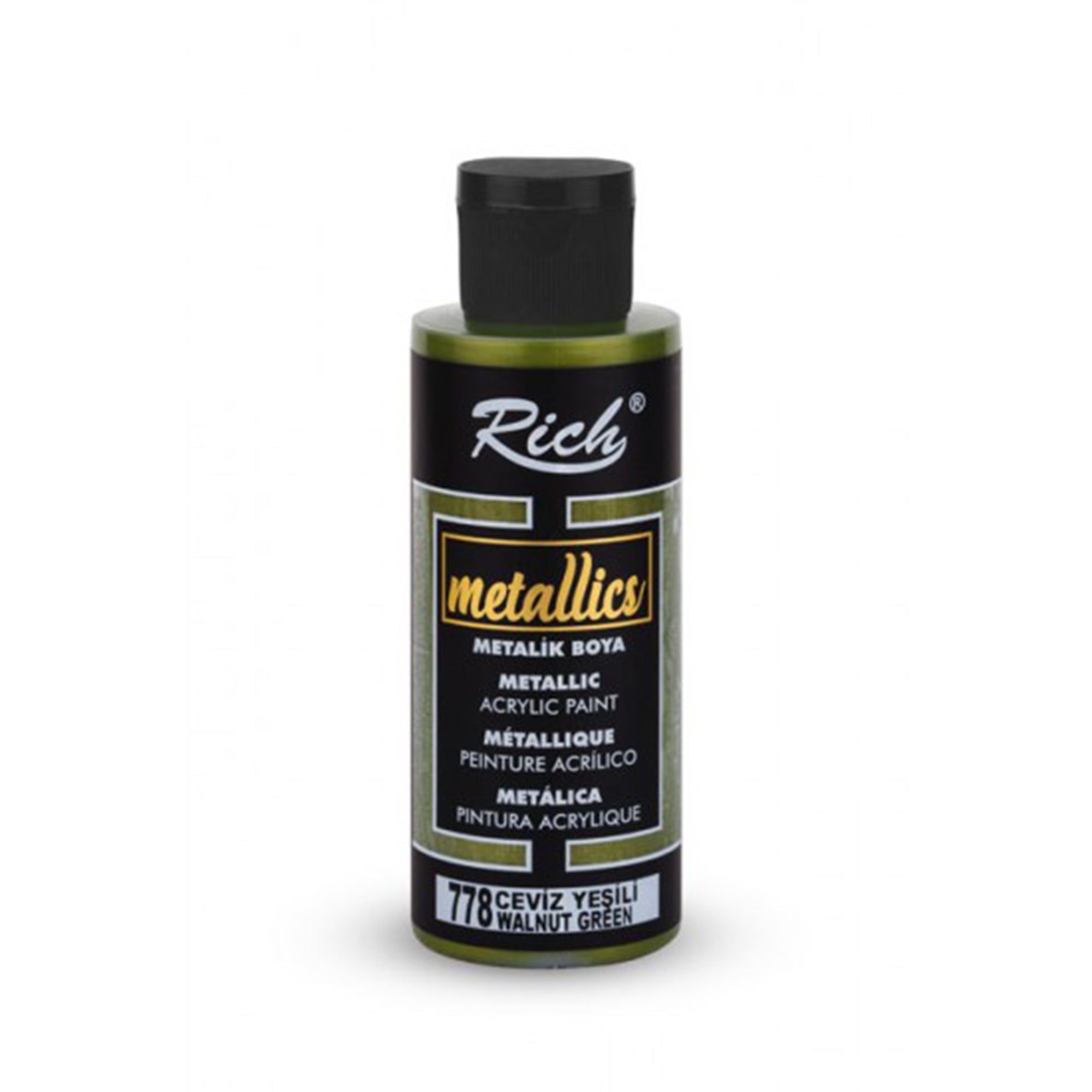 Rich Metallics Effektfarbe Paint - 25 / 60 / 120 / 500 ml - Uber 10 Farben