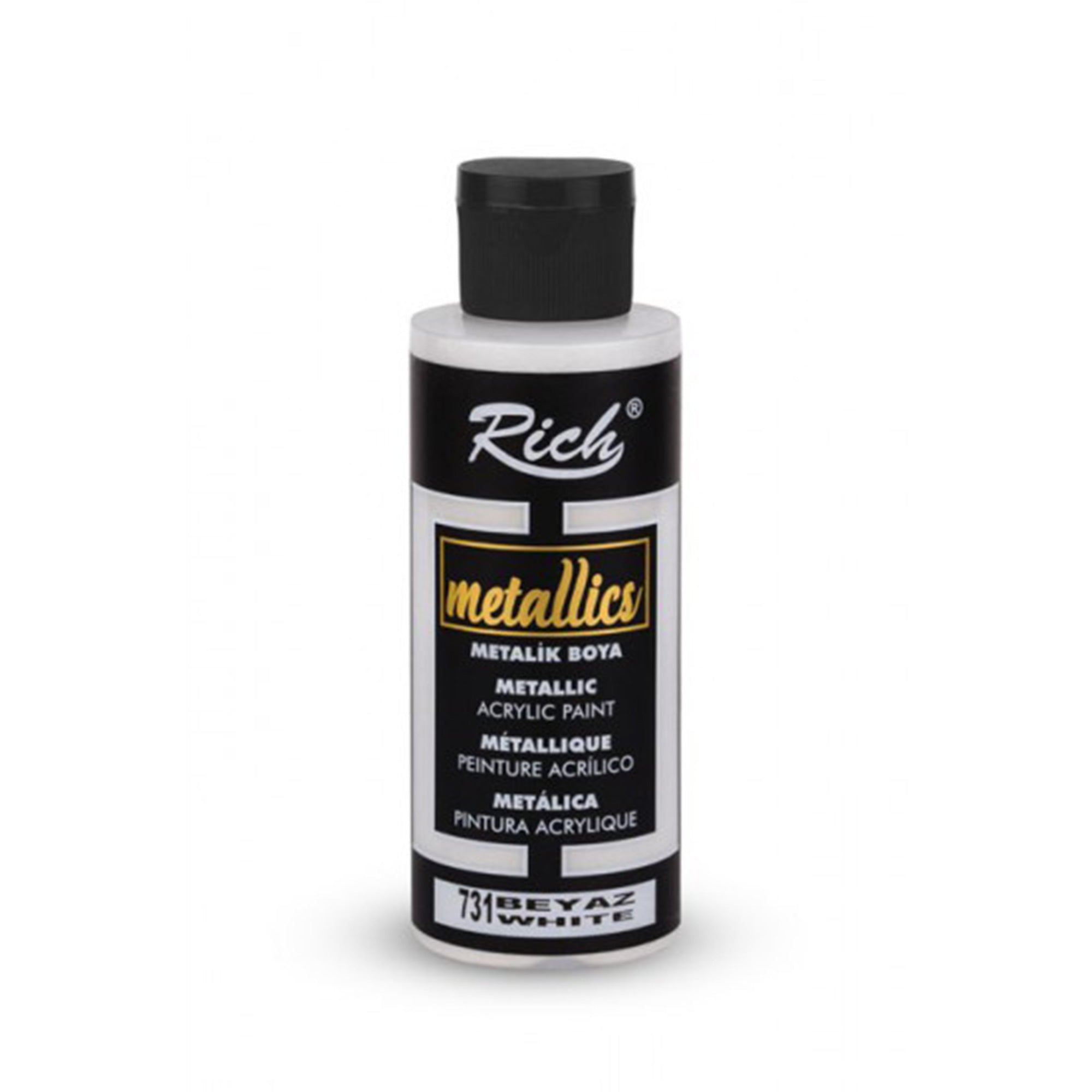 Rich Metallics Effektfarbe Paint - 25 / 60 / 120 / 500 ml - Uber 10 Farben