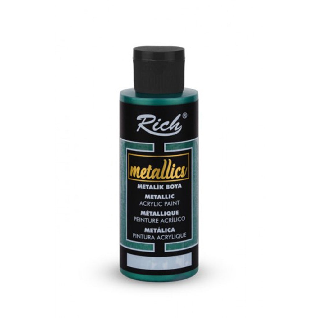 Rich Metallics Effektfarbe Paint - 25 / 60 / 120 / 500 ml - Uber 10 Farben