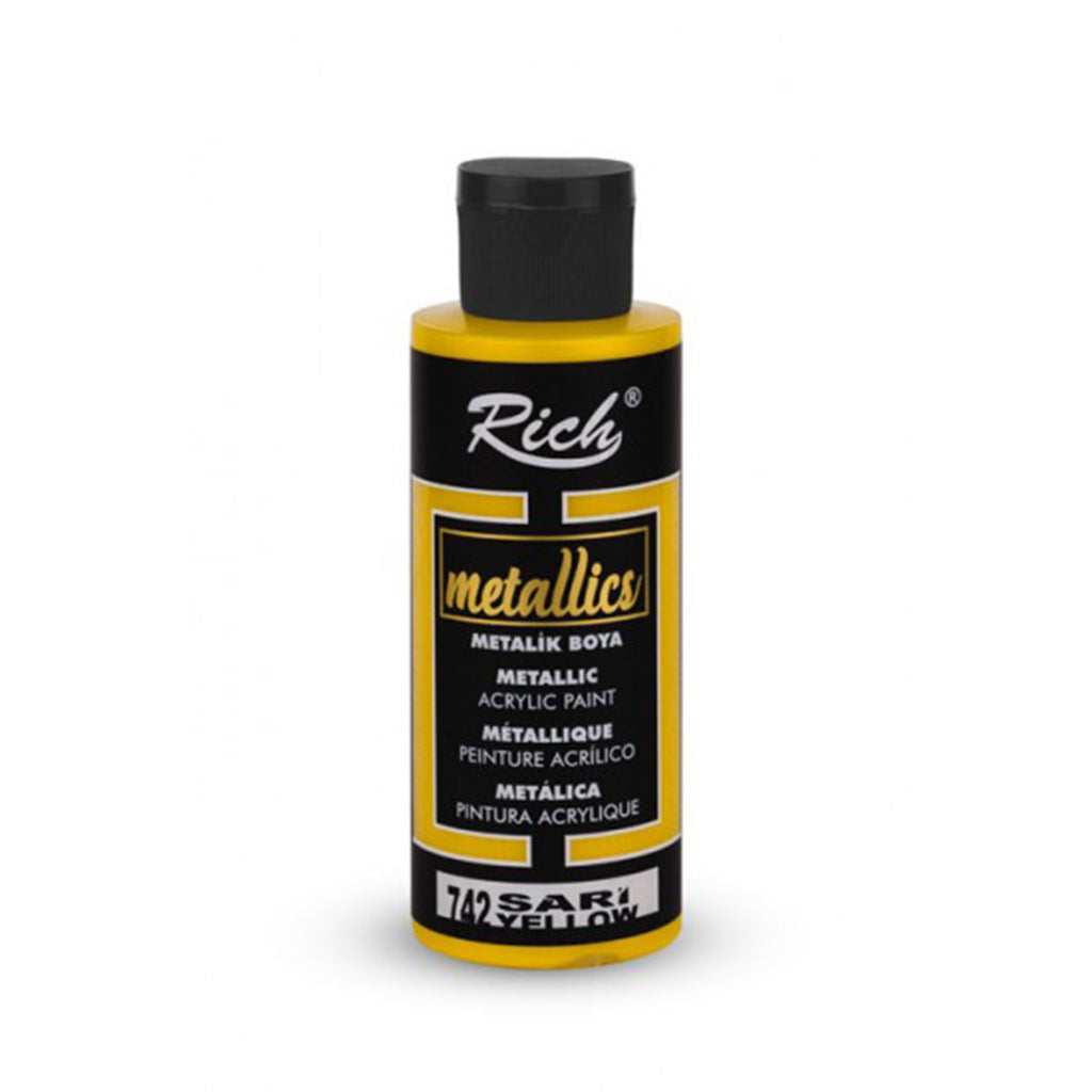 Rich Metallics Effektfarbe Paint - 25 / 60 / 120 / 500 ml - Uber 10 Farben