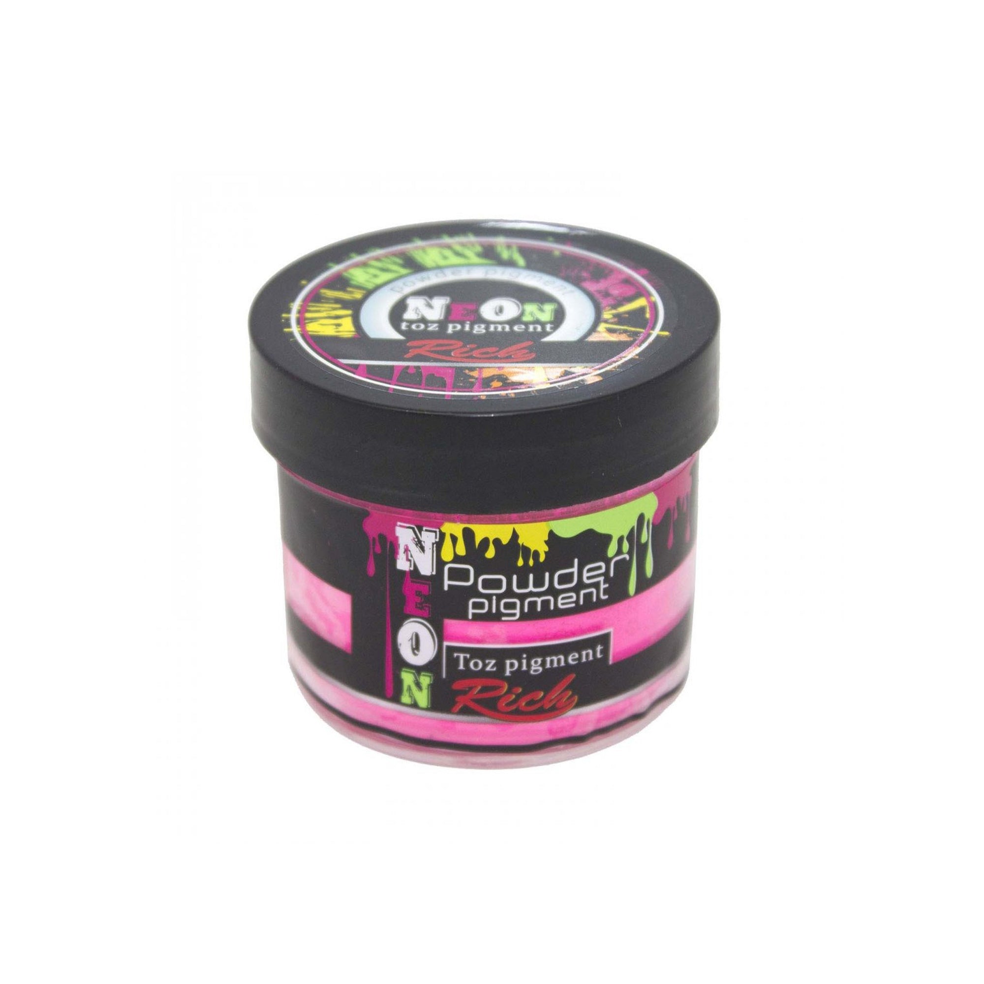 Rich Neon Powder Pigment - Epoxy Resin Compatible Neon Color Powder 60 ml