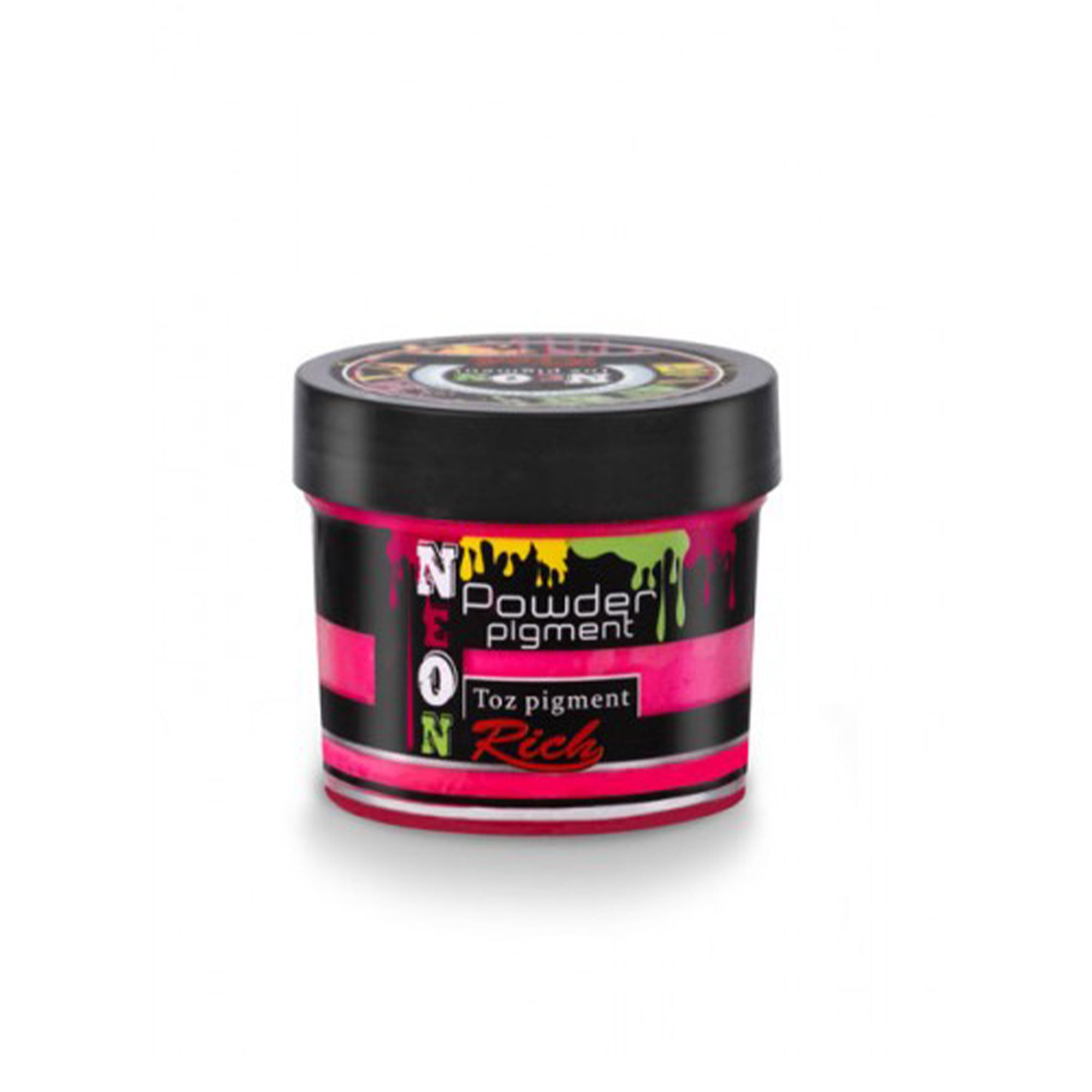 Rich Neon Powder Pigment - Epoxy Resin Compatible Neon Color Powder 60 ml