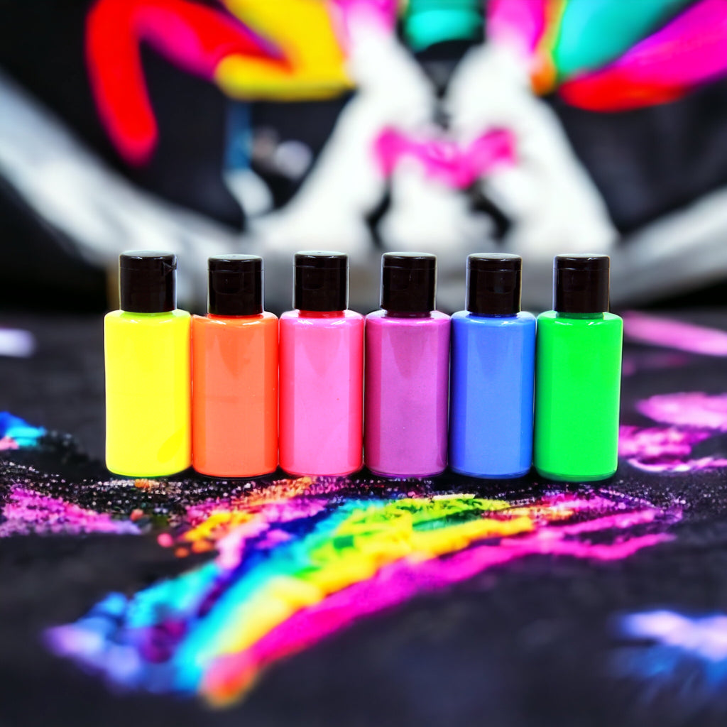 Südor Mona Lisa Fluoreszierende Stoffmalfarbe Set 6x40 ml
