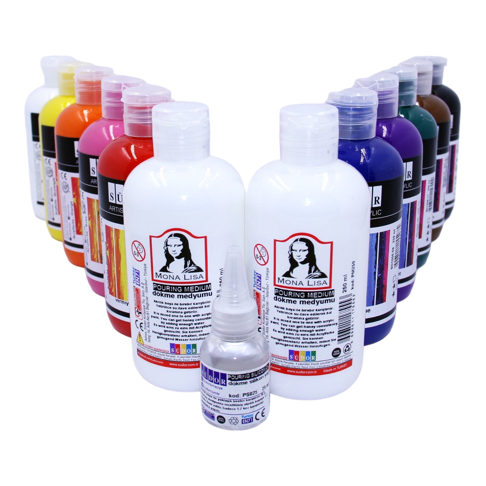 SÜDOR Acryl Pouring Set