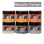 Südor Mona Lisa Acrylfarben Set Metallic Effekt 6x125 ml