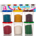 Südor Mona Lisa Soft Knete Set, 6er-Pack mit Spielknete in Pastellfarben (Jede Dose ca. 120g)