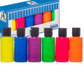 Südor Mona Lisa Fluoreszierende Stoffmalfarbe Set 6x40 ml