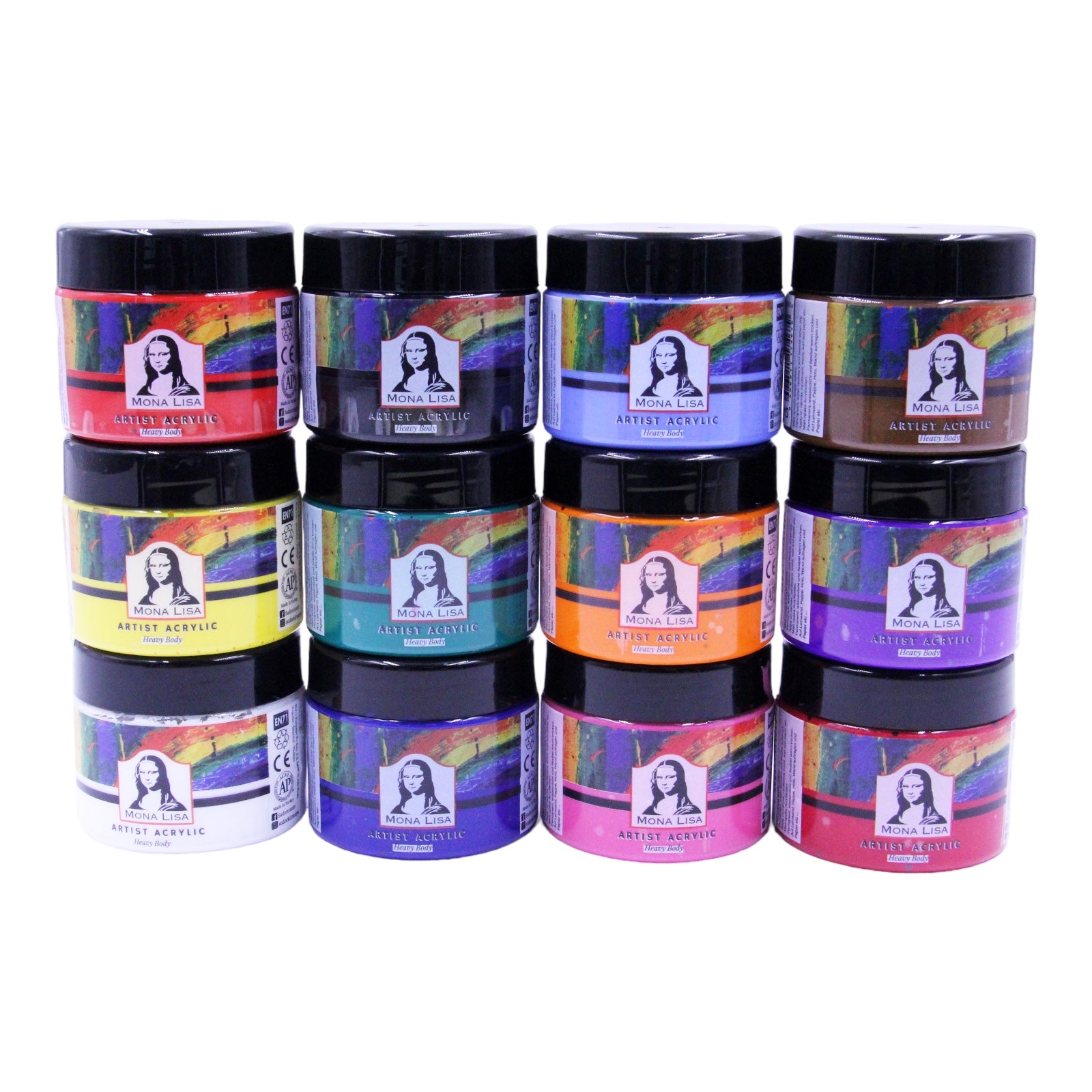 Südor Mona Lisa Acrylfarben Set 12x125ml