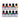 Südor India Ink Set 10x25ml Flaschen, Bunte Tinte Set